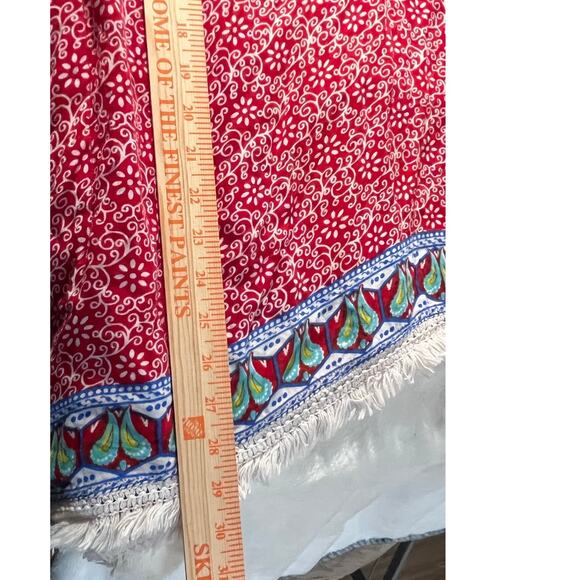 Back From Bali Boho Tassel Top | One Size | Festival Beachwear Vibes - Picture 5 of 6